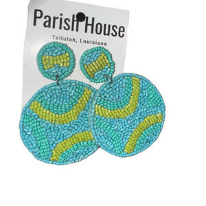 Beaded Earrings disco